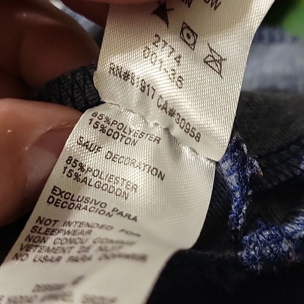 Nike Varsity Zip Up Sweatshirt Navy Blue White Baby 0/3 Months Y2k